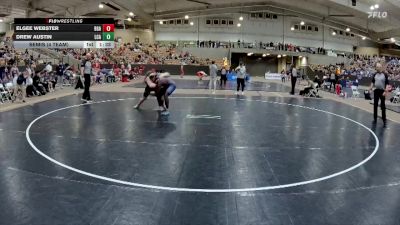 215 lbs Semis (4 Team) - Drew Austin, Lakeway Christian Academy vs Elgee Webster, Battle Ground Academy