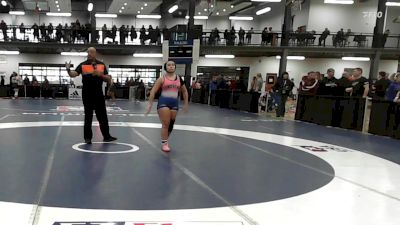 152 lbs Consi Of 8 #1 - Sofia Calle, Long Beach vs Kiernan Quinn, Gowanda