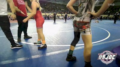 110 lbs Semifinal - Myka Loman, F-5 Grappling vs Paezlie Kerr, Tuttle Elite Wrestling Club