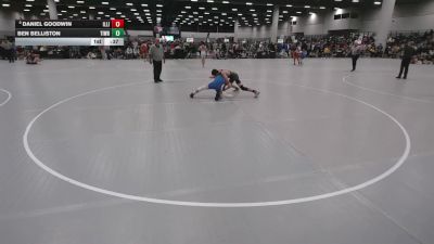 120 lbs Cons. Rd Of 16 - Daniel Goodwin, Illinois vs Ben Belliston, Timpanogos Wrestling