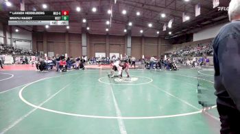 130 lbs Cons. Round 4 - Brayli Haggy, Westmoore vs Lavaeh Heidelberg, Millard South
