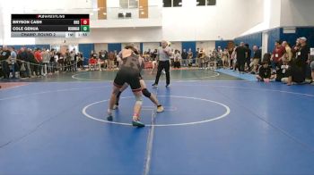 144 lbs Champ. Round 2 - Bryson Cash, Riverheads vs Cole Genua, McDonogh