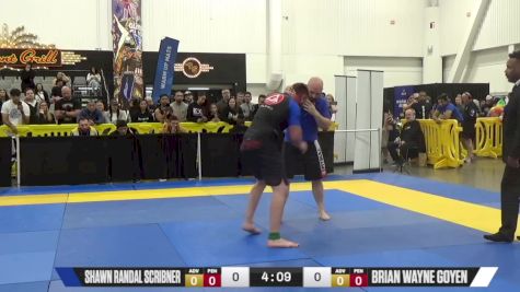 Brian Wayne Goyen vs Shawn Randal Scribner 2024 World IBJJF Jiu-Jitsu No-Gi Championship