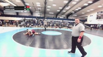 285 lbs 1st Place Match - Logan Flynn, Arcadia vs Owen Reber, Alvernia