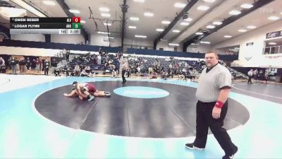 285 lbs 1st Place Match - Logan Flynn, Arcadia vs Owen Reber, Alvernia