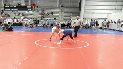120 lbs Rr Rnd 2 - Cade Collins, Triumph Blue - HSB vs Dylan Padgett, Botetourt Training Center - HSB