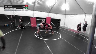 215 lbs Cons. Semi - Levi Means, Yucaipa Thunder Wrestling Club vs Daniel Escobedo, Dominator