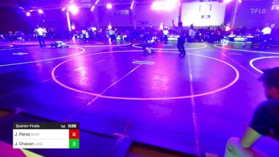 53 lbs Quarterfinal - Joseph Perez, Bear Cave WC vs Jarren Chacon, Juggernaut WC