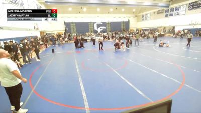 155 lbs Cons. Round 2 - Melissa Moreno, Paloma Valley High School vs Jazmyn Matias, Santa Ana Wrestling Club