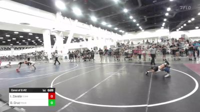 46 lbs Consi Of 8 #2 - Ivan Zavala, Team Coalinga vs Devynee Cruz, Pounders WC