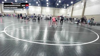 110-115 lbs Rr Rnd 3 - Charlotte Grabowski Patterson, Trident Wrestling Club vs Victoria Sifuentes, Gladiator Wrestling Academy