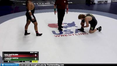 125 lbs Quarterfinal - Kao Saeteurn, California vs Carson Hatch, California