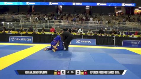 Jeferson Jose Dos Santos Silva vs Keegan John Schauman 2025 Pan Jiu Jitsu IBJJF Championship