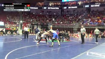3A-138 lbs Champ. Round 2 - Kevin Klein, Sioux City East vs Jeran Gilge, Bondurant-Farrar