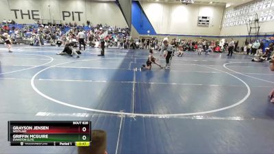 44 lbs Cons. Round 3 - Grayson Jensen, Westlake vs Griffin McGuire, Evanston Elite