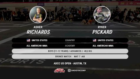 Asher Richards vs Ryker Pickard 2024 ADCC Austin Open