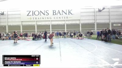 190 lbs Semifinal - Rylie Smith, Bear River Wrestling Club vs Madilyn Schuck, Sanderson Wrestling Academy