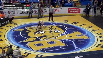 103 lbs Consi Of 16 #2 - Chase Brown, Yough vs Caden Fenstermacher, Blue Mountain