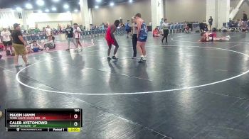 190 lbs Round 8 (10 Team) - Maxim Hamm, Terre Haute South Red vs Caleb Ayetomowo, Hawkstyle Elite