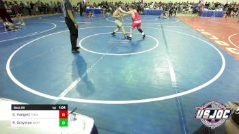 Quarterfinal - Graham Padgett, Comanche vs Rhylen Grayston, Westmoore Wrestling