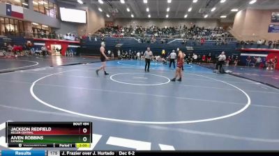 190 lbs Round 4 - Aiven Robbins, Catoosa vs Jackson Redfield, Keller Central