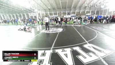 165 lbs Cons. Round 6 - Conner Greco, West Jordan vs Dillan Thacker, Wasatch