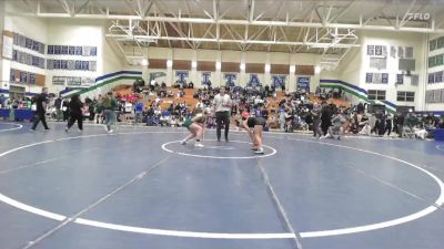 140 lbs Cons. Round 3 - Krista Ghosh, Valley Center vs Aubrey Lund, Patrick Henry