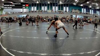 132 lbs Round 3 (4 Team) - Finn Uhler, BHWC | Black Hive Wrestling Club vs Giovani DeLape, Pasco Wolfpack WC