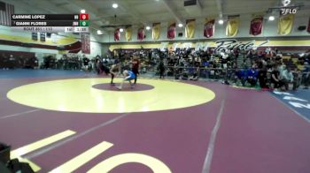 113 lbs Champ. Round 3 - Gianni Flores, JW North vs Carmine Lopez, Nuview Bridge