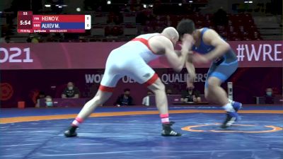 86 kg Ville Heino, FIN vs Mukhammed Aliiev, UKR