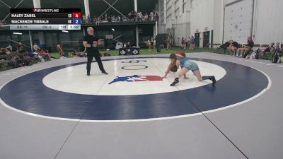 115 lbs Haley Zabel, Kansas vs Mackenzie Tibbals, Oklahoma