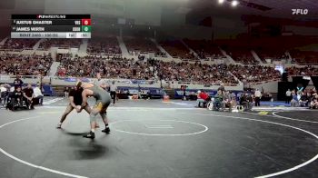 190-D2 5th Place Match - James Wirth, Canyon Del Oro High School vs Justus Ghaster, Verrado High School