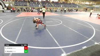 78 lbs Final - Peyton Jimenez, Mayhem vs Cree Moseley, Randal Youth WC