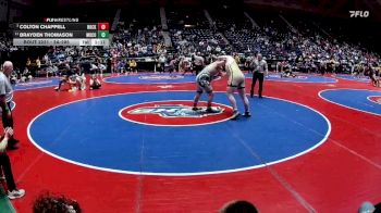 2A-285 lbs Quarterfinal - Colton Chappell, Rockmart vs Brayden Thomason, Murray County