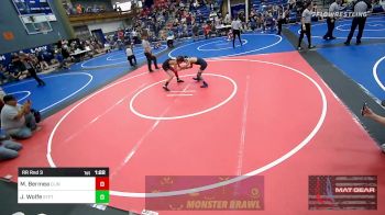 86 lbs Rr Rnd 3 - Matthew Bermea, Clinton Youth Wrestling vs Jordan Wolfe, Standfast