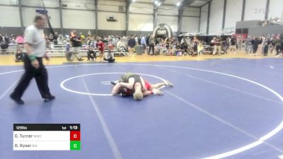 126 lbs Round Of 16 - Garrett Turner, Mwc vs Ben Ryser, Big Cat Wrestling