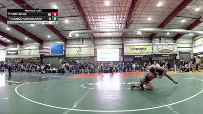 157 lbs Champ. Round 1 - Rodrigo Castellanos, Spring Valley vs David Fong, Reno