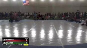 116 lbs Champ. Round 1 - Jayden Stone, Whitmer High School vs Jacob Weaver, CIA