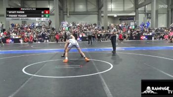 126 lbs Champ. Round 1 - Wyatt Paton, Ark City vs Fisher Yeager, Gray County