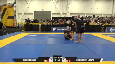 Romero Alves Amancio vs John Louis Cabay 2025 World IBJJF Jiu-Jitsu No-Gi Championship