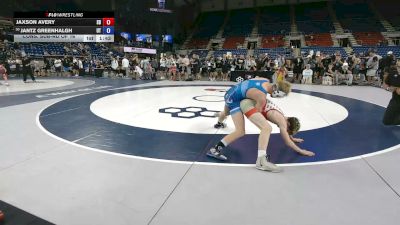 106 lbs Cons. Sub-rd Of 16 - Jaxson Avery, South Dakota vs Jantz Greenhalgh, Utah