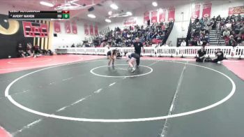 145 lbs Champ. Round 2 - Lesly Xotlanihua, Canyon vs Avery Naven, Frontier