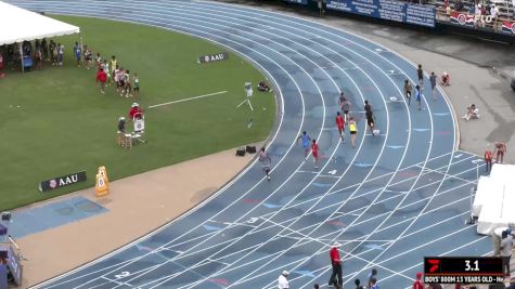 Youth Boys' 800m, Finals 2 - Age 13