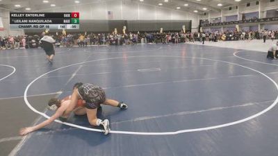 135 lbs Champ. Rd Of 16 - Leilani Nanquilada, Mat Demon vs Kelley Enterline, Badkarma
