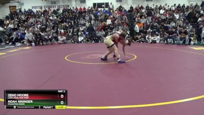 150 lbs Semifinal - Noah Nininger, Staunton River vs Zeno Moore, Lake Highland Prep