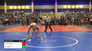 Match - Aiden Simmons, Jr Drillers vs Caleb Camp, High Elevation W/C