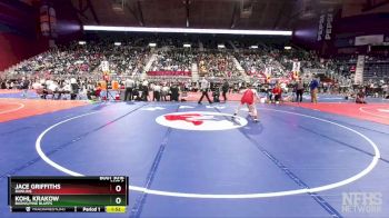 3A-113 lbs Champ. Round 1 - Kohl Krakow, Burns/Pine Bluffs vs Jace Griffiths, Rawlins