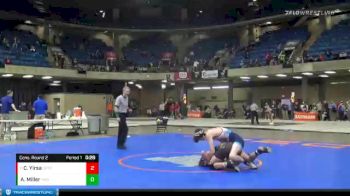 160 lbs Cons. Round 2 - Chris Yirsa, Lincolnway West vs Andrew Miller, Hinsdale South