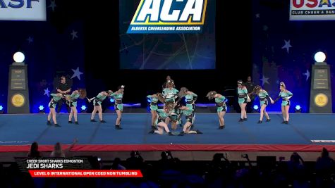 Cheer Sport Sharks Edmonton - Jedi Sharks [2026 L6 International Open Coed Non Tumbling Semis] 2026 The Cheerleading Worlds