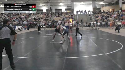A 190 lbs Cons. Round 2 - Sylas McGowen, Tullahoma High School vs Logan Rawlinson, Soddy Daisy High School